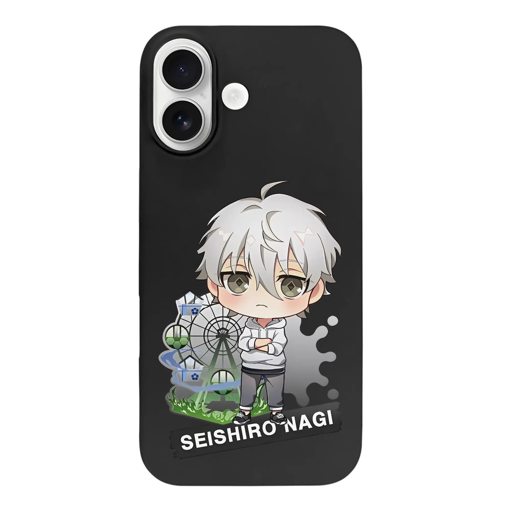 ブルーロック グッズ 凪 誠士郎 - iPhone 17 シリーズ シリコンケース 薄型 耐衝撃 指紋防止 ソフトタッチカバー 精密フィット 傷防止 保護ケース iPhone 17/17 Air/17 Pro/17 Pro Max 対応